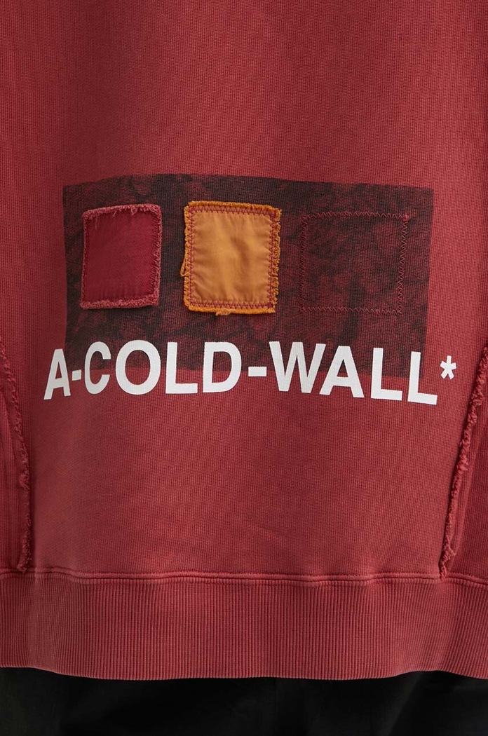 Pamučna dukserica A-COLD-WALL* Cubist Hoodie ACWMW173