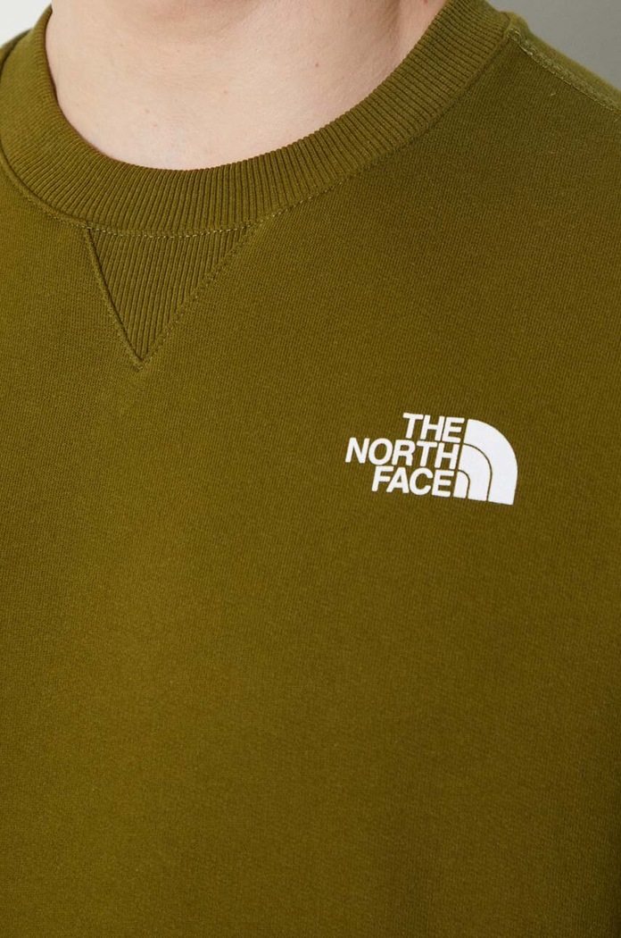 The North Face bluza bawełniana M Simple Dome Crew NF0A7X1IPIB1
