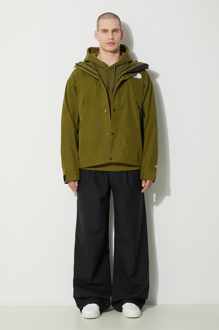 The North Face pamut melegítőfelső U The 489 Hoodie NF0A87D7PIB1 zöld SS24