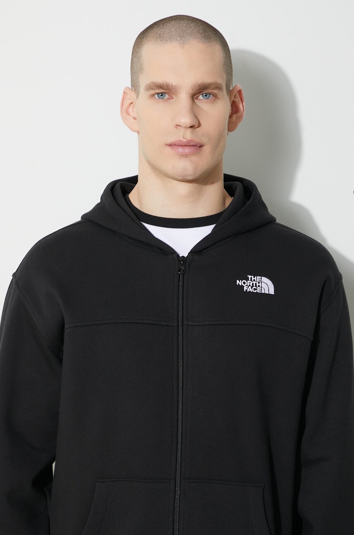 The North Face sweatshirt M Essential Fz Hoodie NF0A87FBJK31 black
