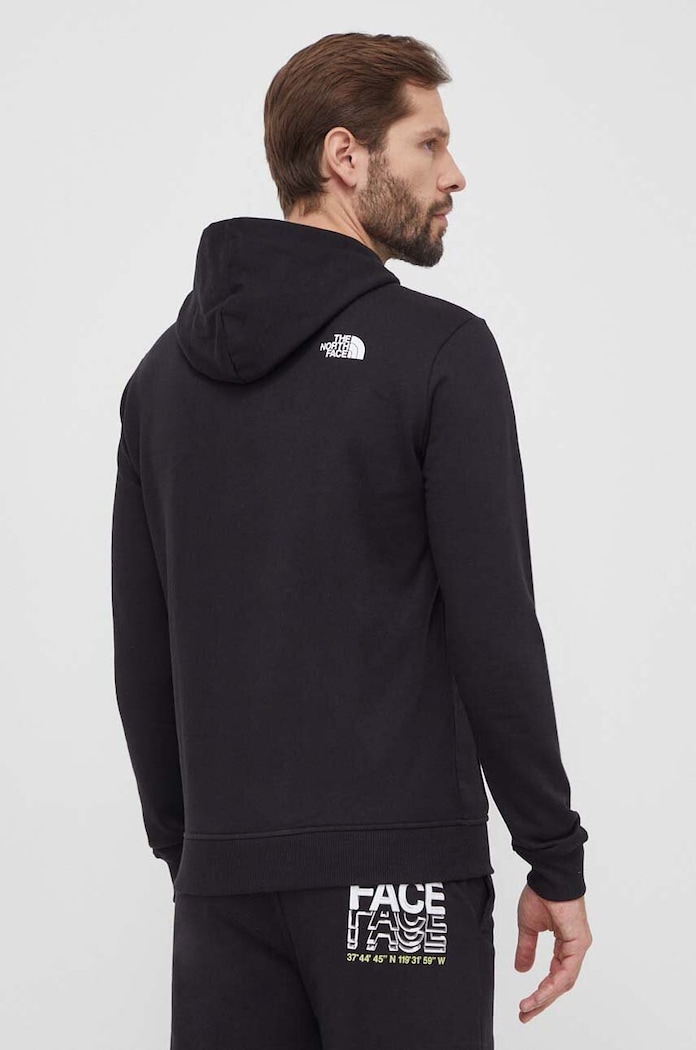 Odjeća Pamučna dukserica The North Face NF0A87EAJK31 crna