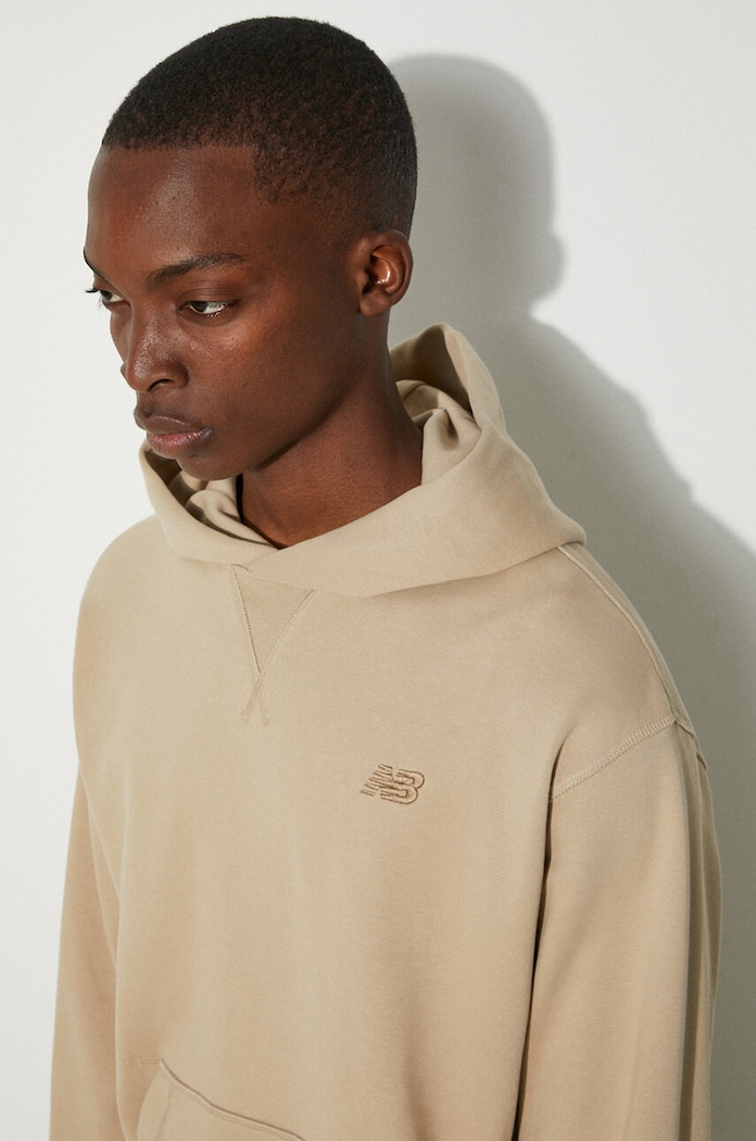 New Balance cotton sweatshirt MT41534SOT beige