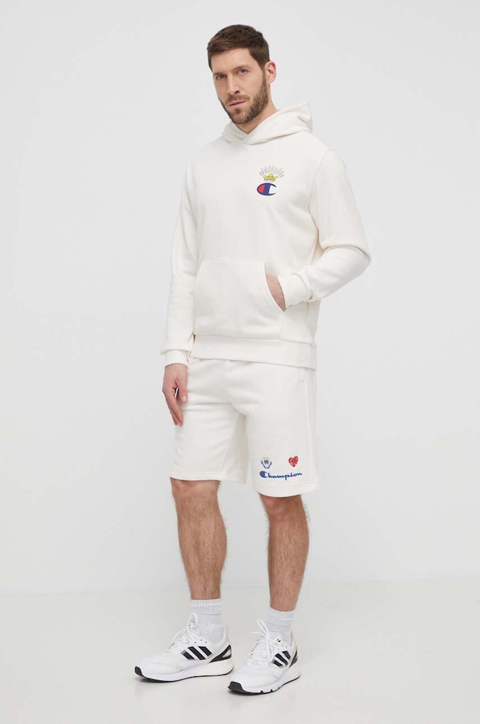 Суичър Champion 219785 бежов SS24