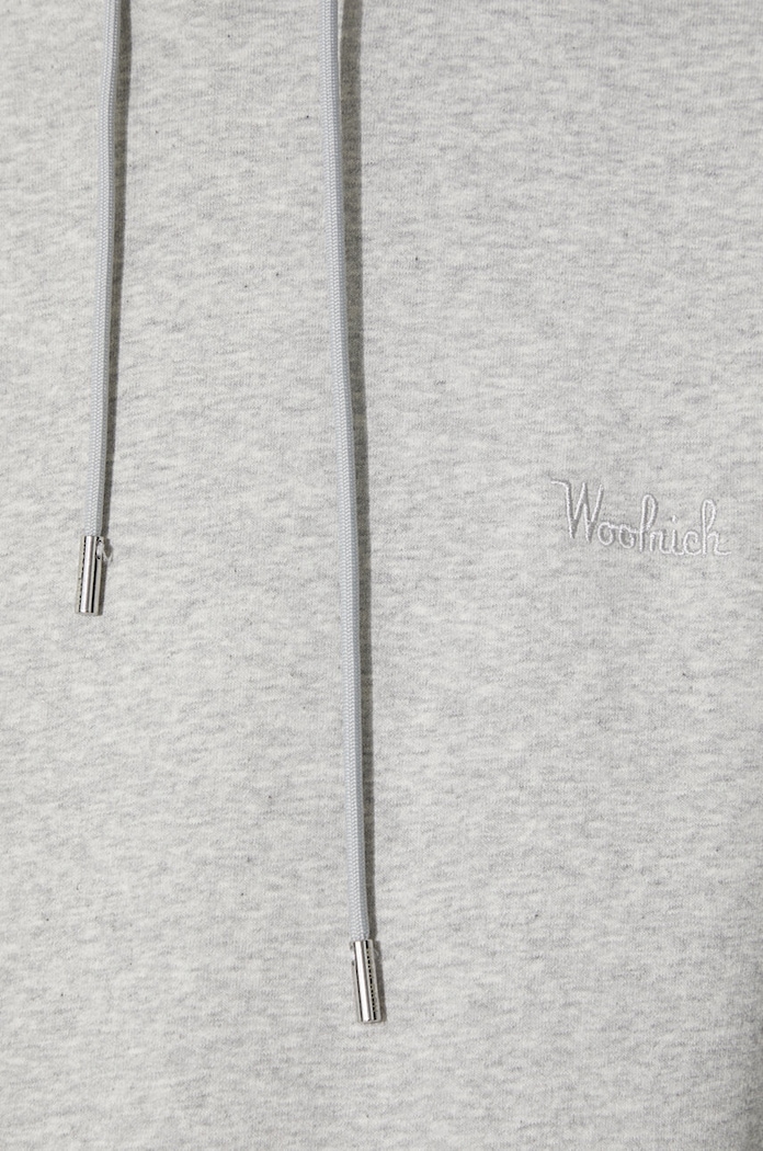 Mikina Woolrich Logo Script Hoodie CFWOSW0224MRUT3684