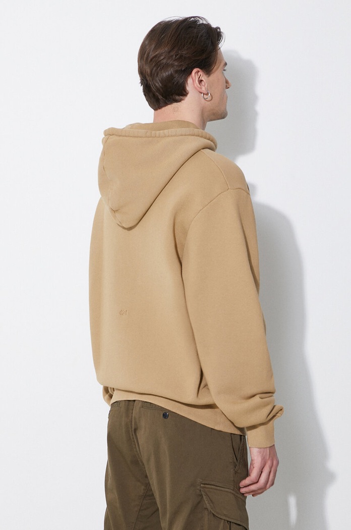 Одежда Хлопковая кофта 424 Alias Hoodie FF4SMF01AP.JE375.706 бежевый