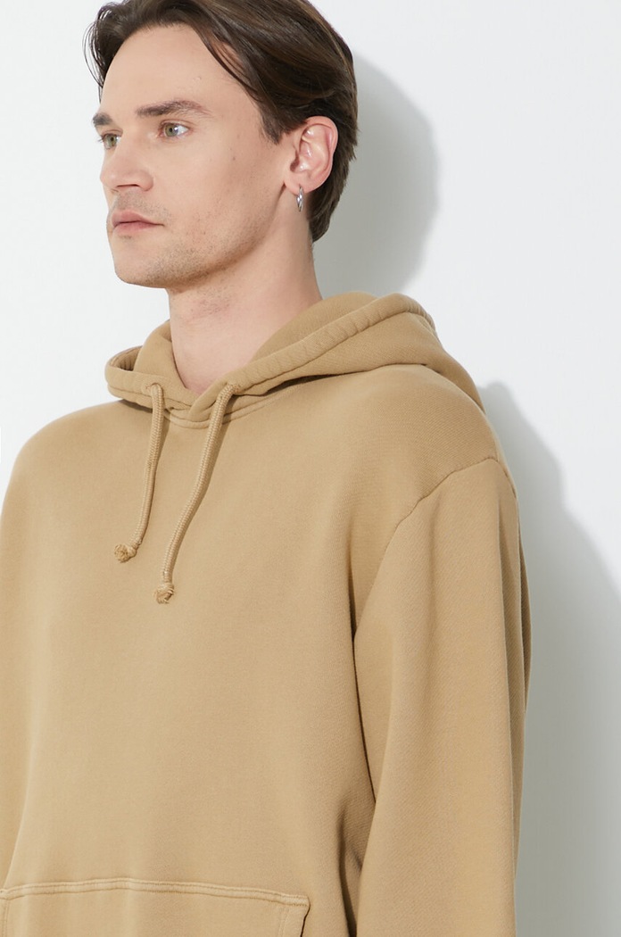 Хлопковая кофта 424 Alias Hoodie FF4SMF01AP.JE375.706 бежевый