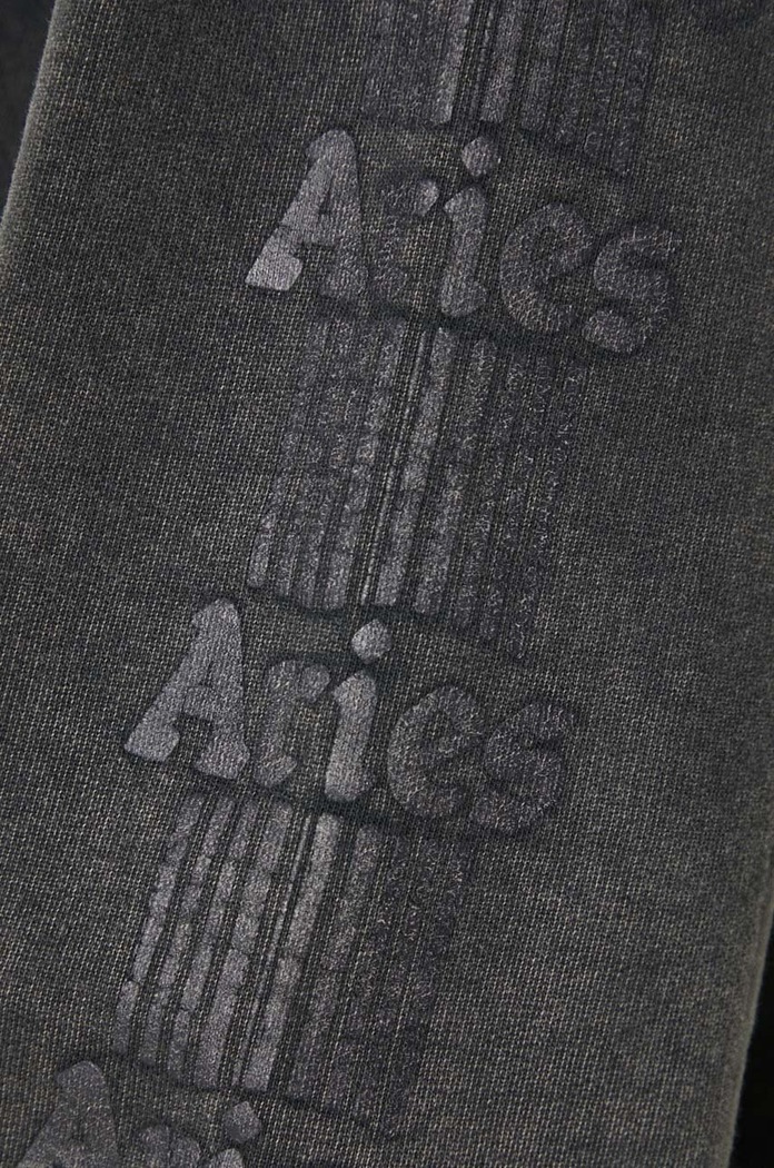 Aries pamut melegítőfelső Aged Ancient Column Sweat SUAR20033X