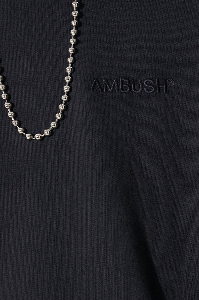 Βαμβακερή μπλούζα AMBUSH Ballchain BMBB001S24FLE0011010