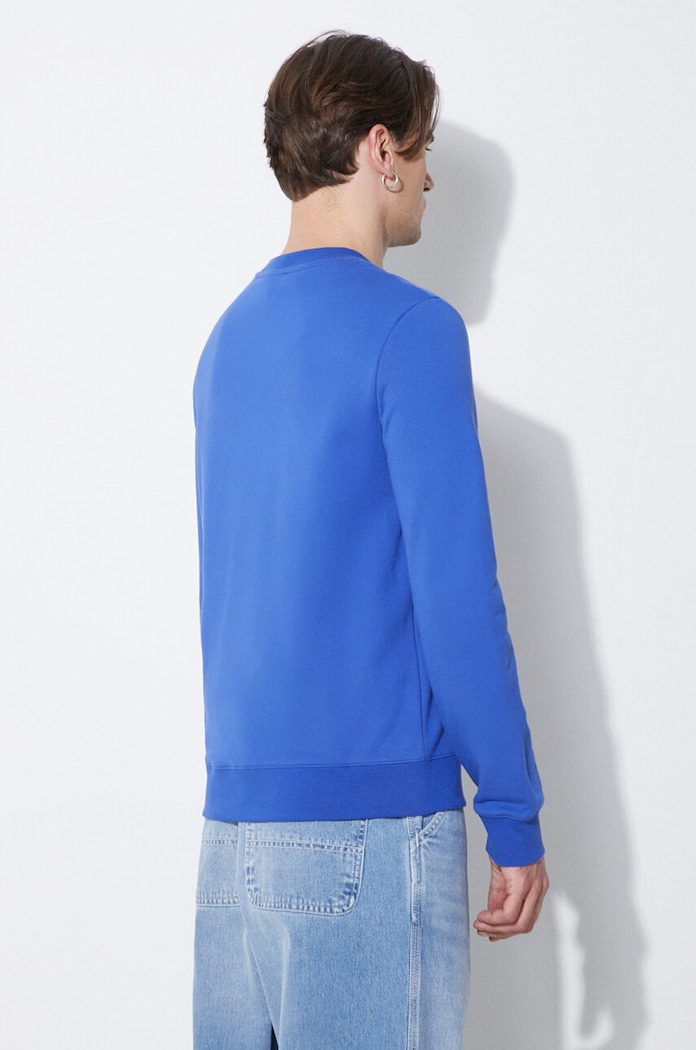 Дрехи Памучен суичър A.P.C. sweat rider COEZD.H27699.TIC син