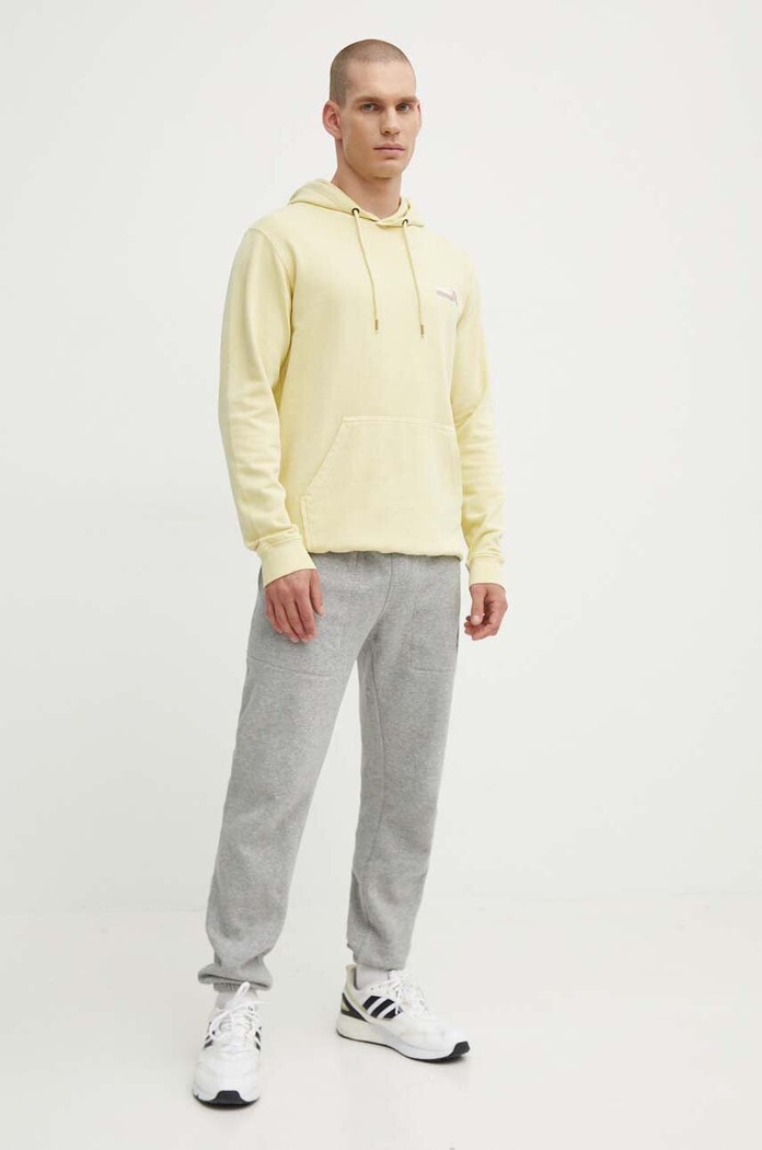Βαμβακερή μπλούζα Rip Curl 04EMFL κίτρινο SS24