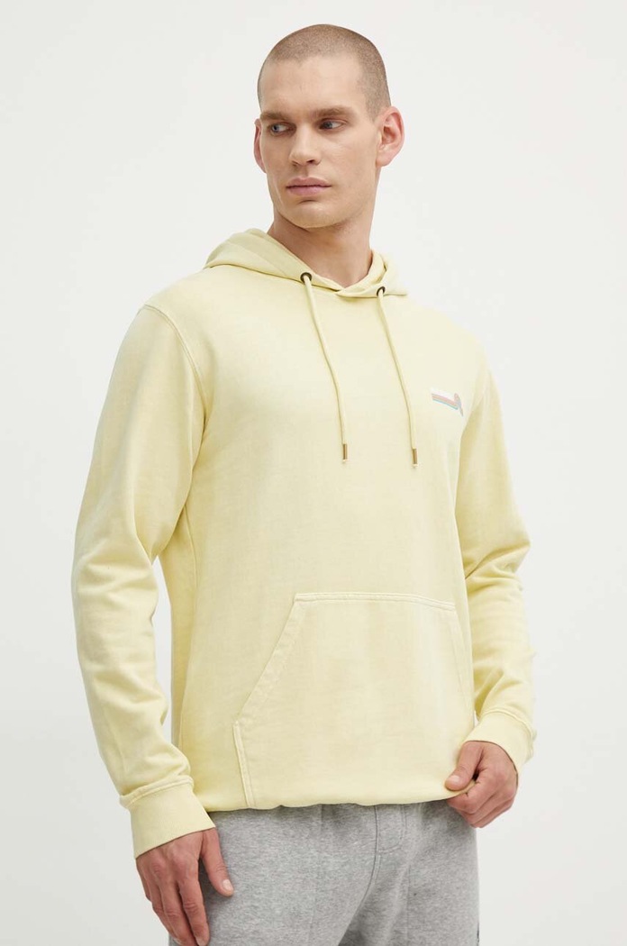 Ρούχα Βαμβακερή μπλούζα Rip Curl 04EMFL κίτρινο