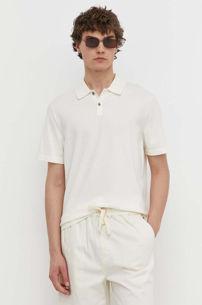 Theory polo beżowy N0186706