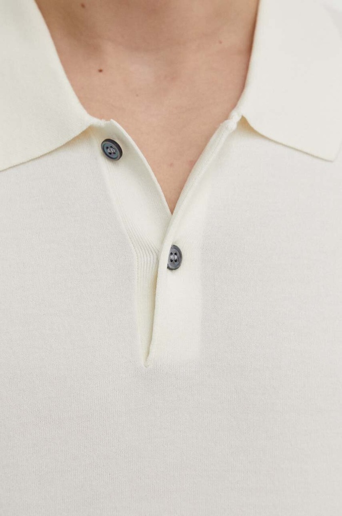 Theory polo N0186706 beżowy