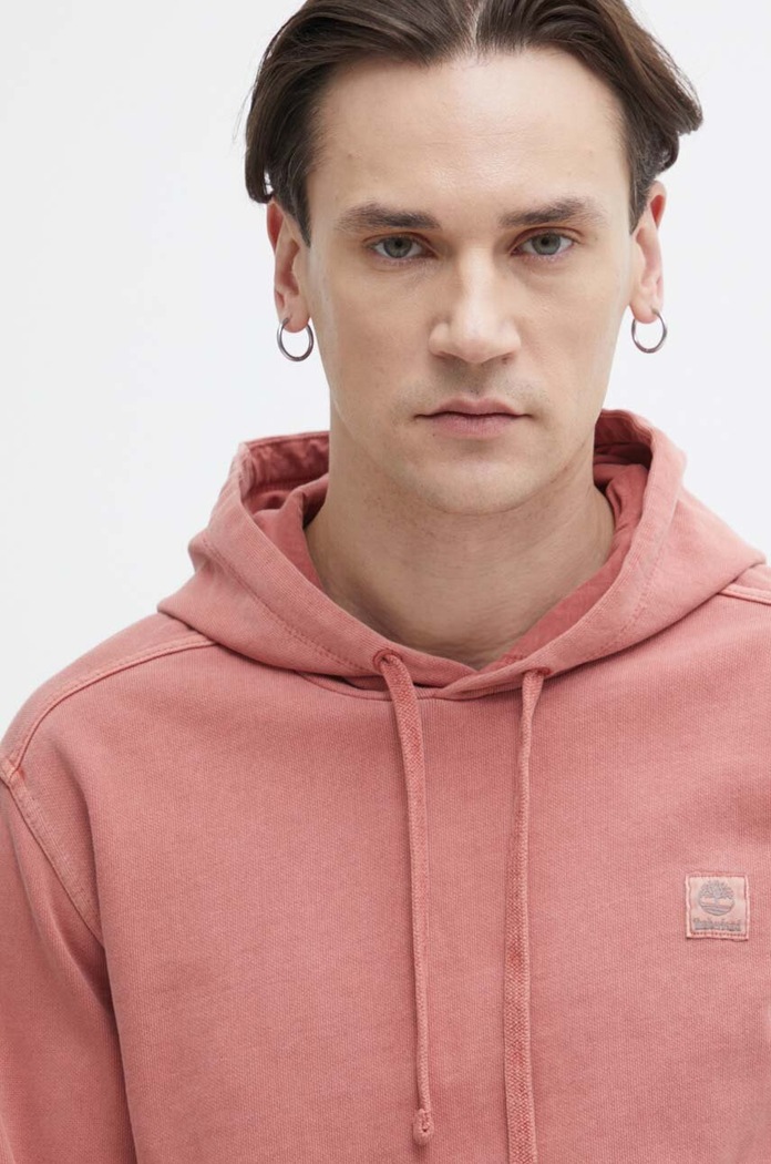 Mikina Timberland ružová TB0A5U9KEG61