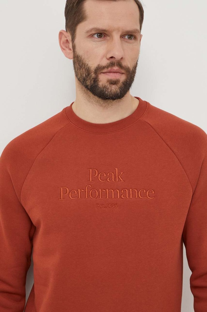 Peak Performance bluza maro G79593