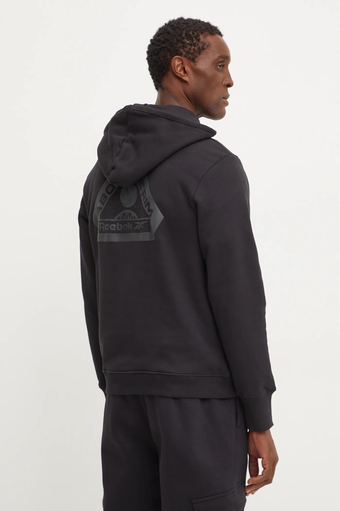 Odjeća Pamučna dukserica Reebok Classic Basketball 100075817 crna