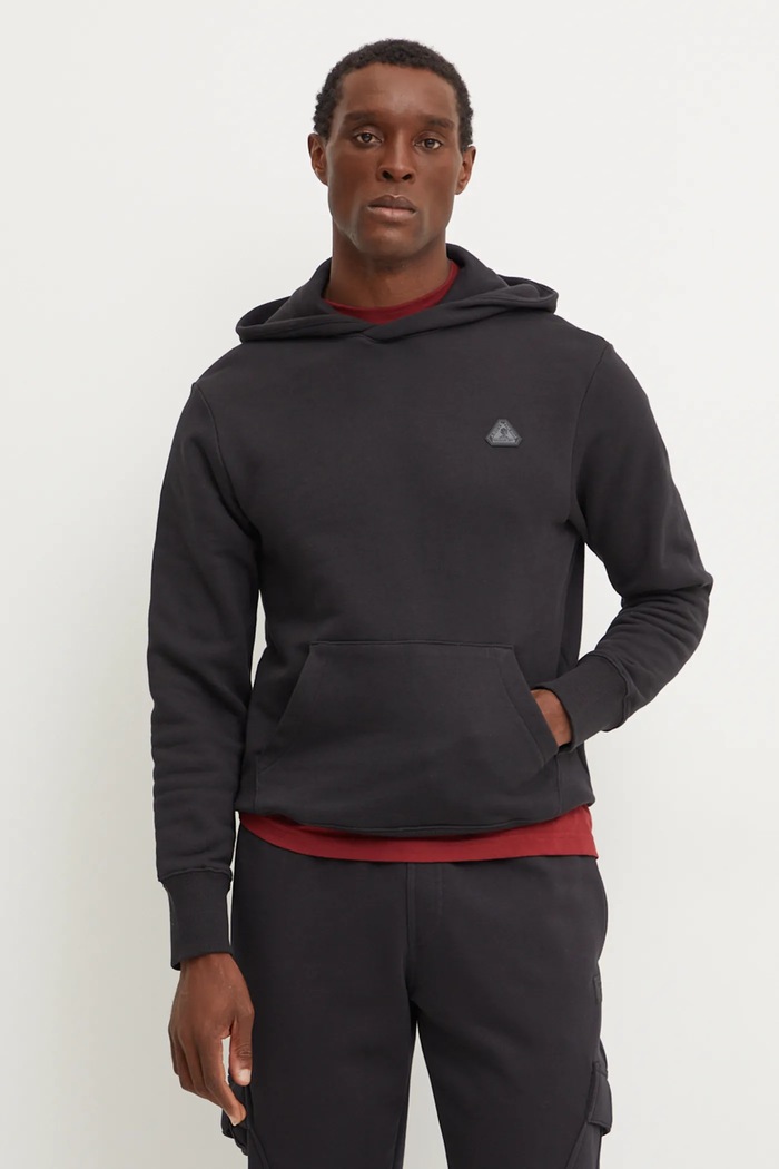 Pamučna dukserica Reebok Classic Basketball crna 100075817