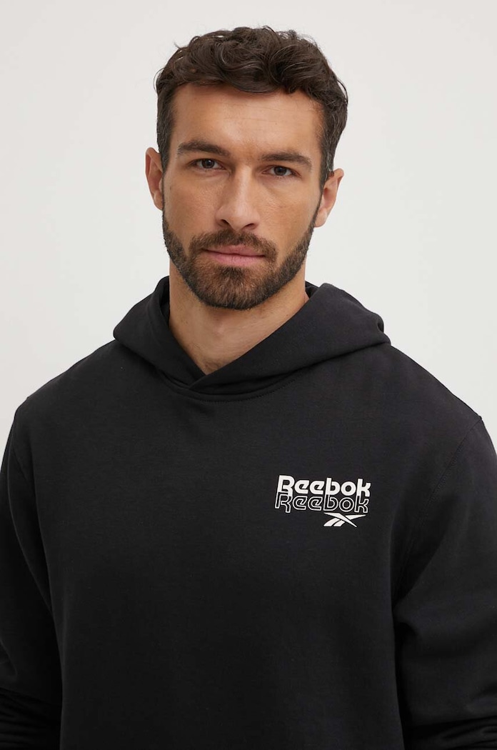 Reebok bluza Brand Proud negru 100076385