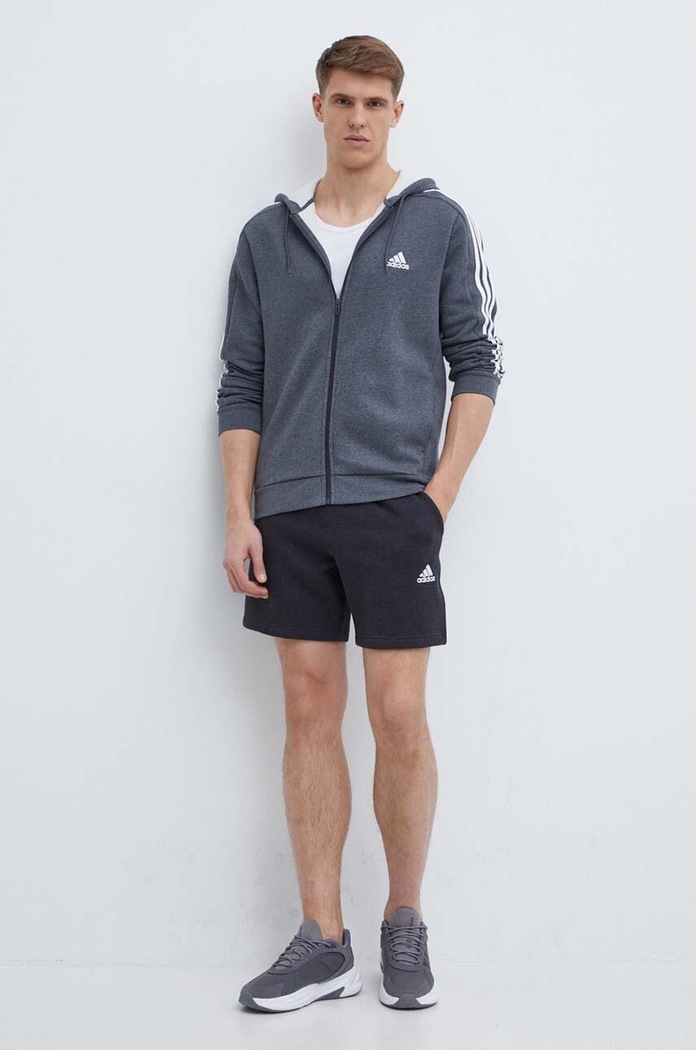 Суичър adidas IJ6480 сив SS24
