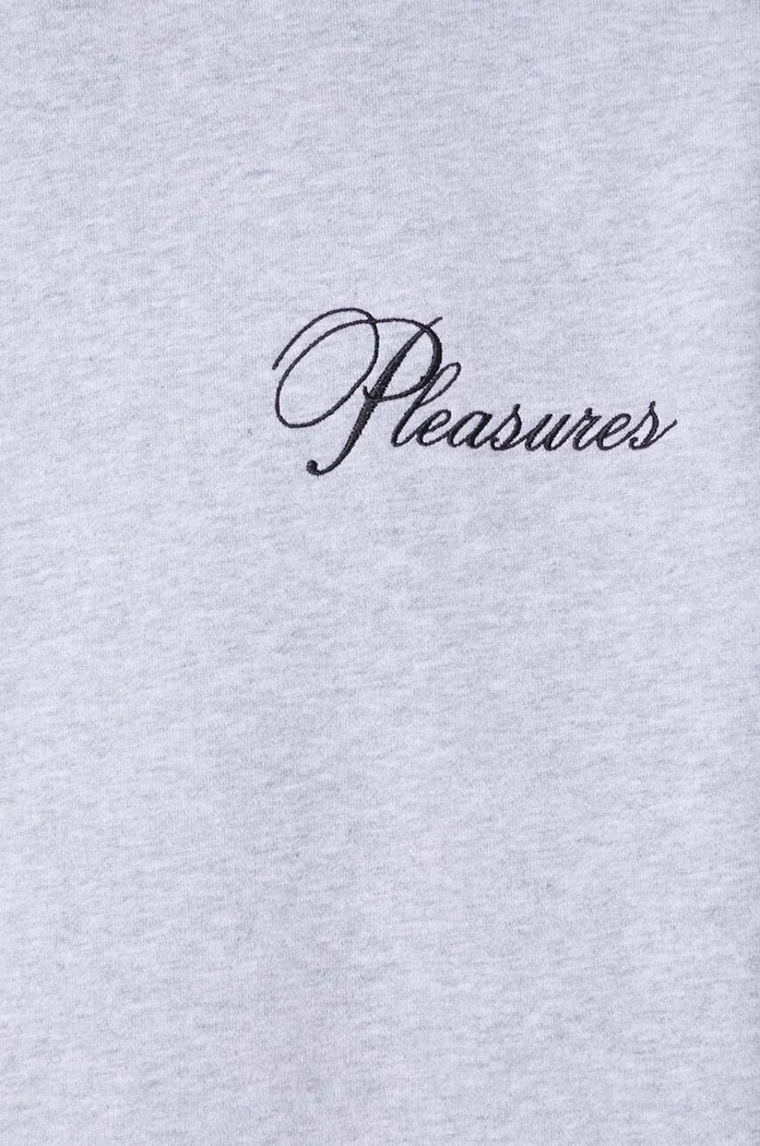 Кофта PLEASURES Cafe Hoodie P24SP026.GREY серый