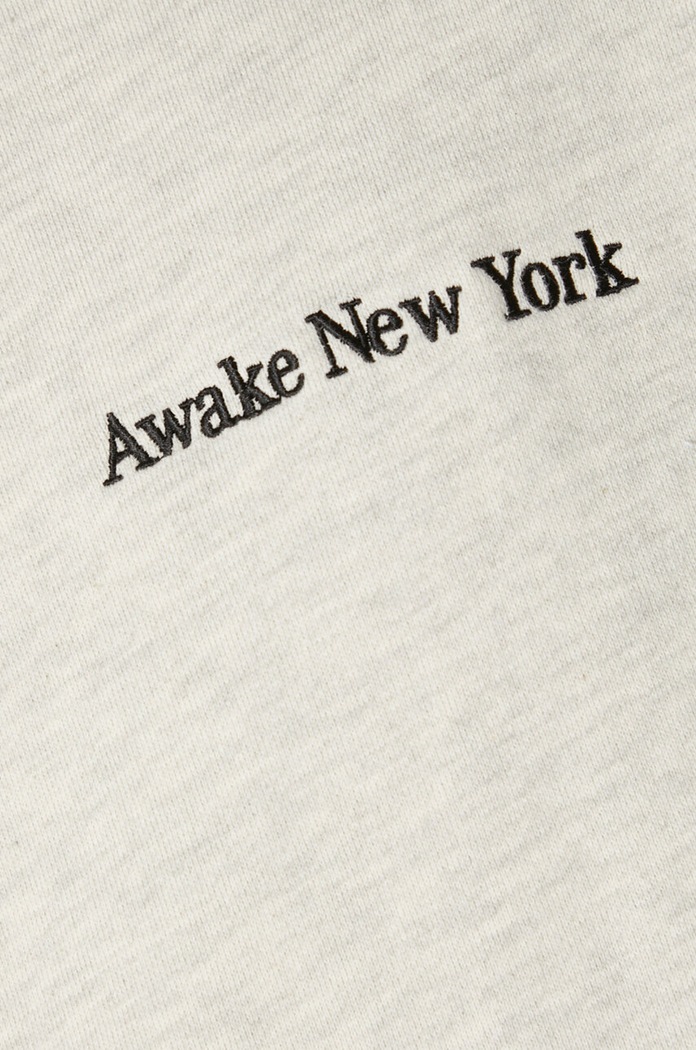 Awake NY bluza bawełniana Serif Hoodie SP24.HD003