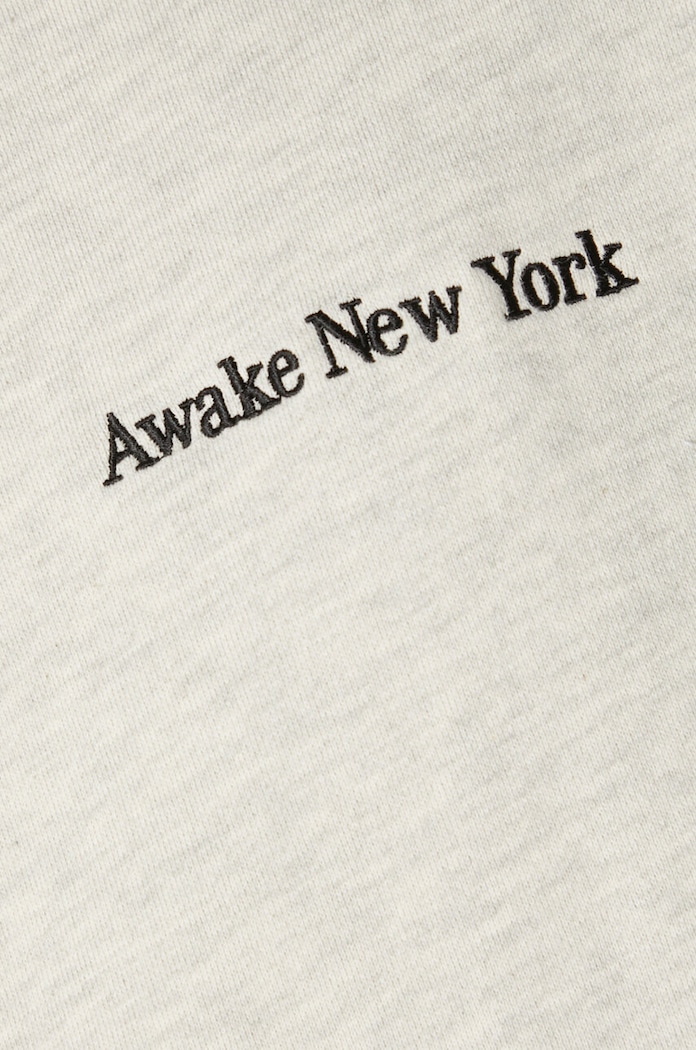 Awake NY bluza bawełniana Serif Hoodie SP24.HD003