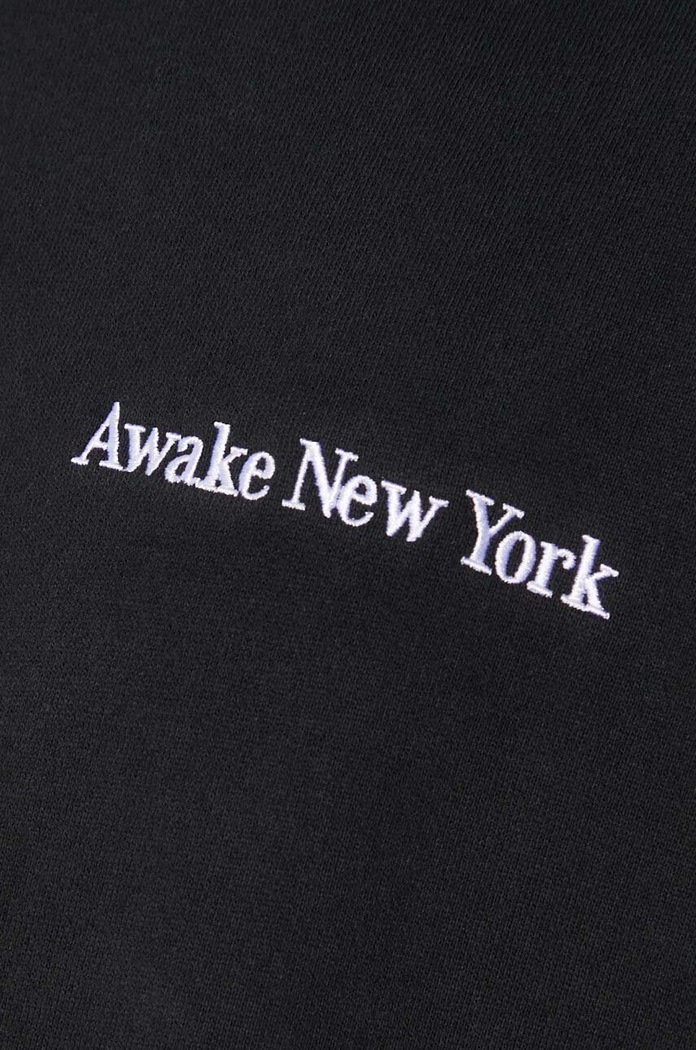 Awake NY bluza bawełniana Serif Hoodie SP24.HD003