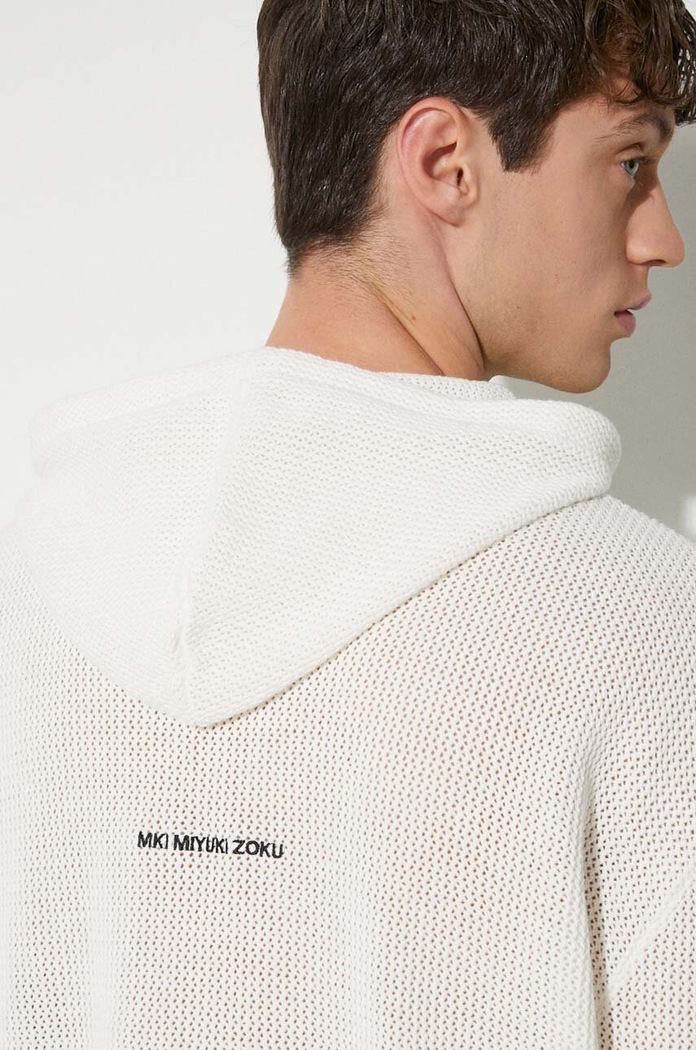 MKI MIYUKI ZOKU bluza bawełniana Loose Gauge Hoody LOOSE.GAUGE.HOODY