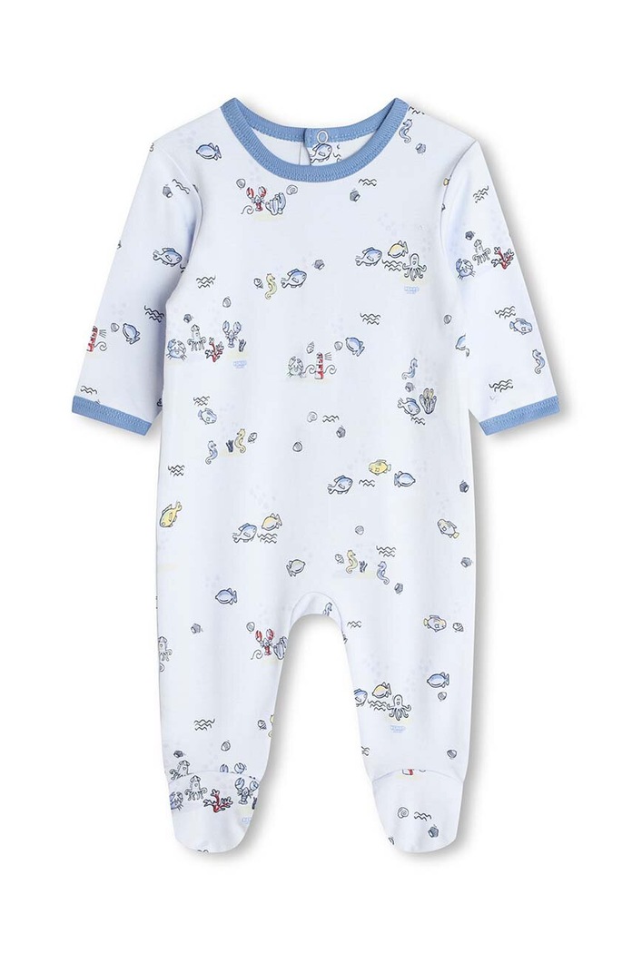 Kenzo Kids Compleu bebe albastru K60067.
