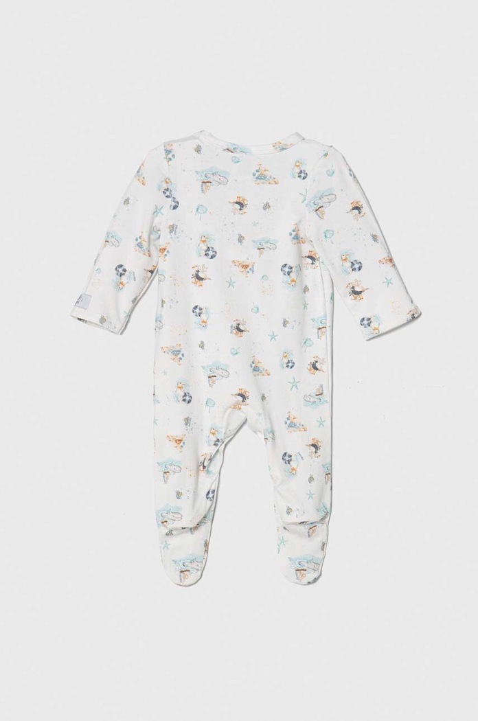 Jamiks costum bebe LEIF.ba.Pajacy.JWG187.B alb SS24