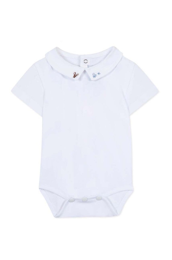 Tartine et Chocolat body bawełniane niemowlęce niebieski TY11091.80.94
