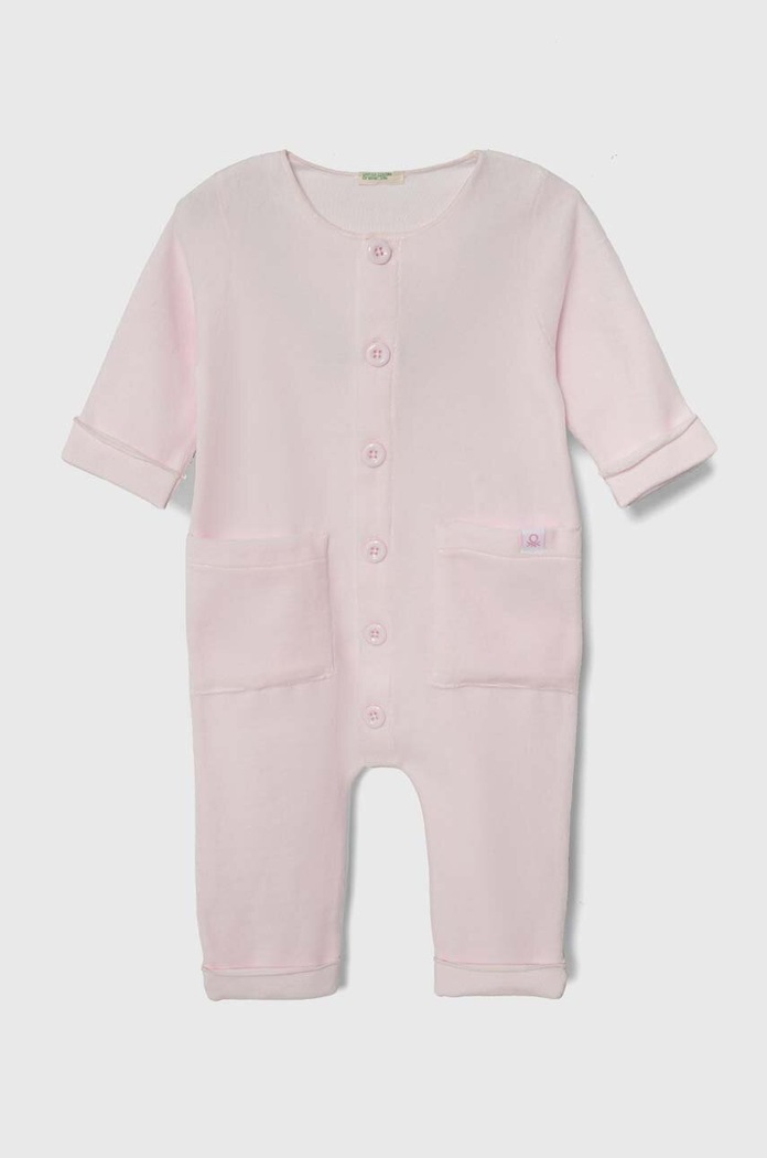 United Colors of Benetton pajacyk niemowlęcy Produkt niemowlęcy różowy 3UK00T00X.G.W.Repropos