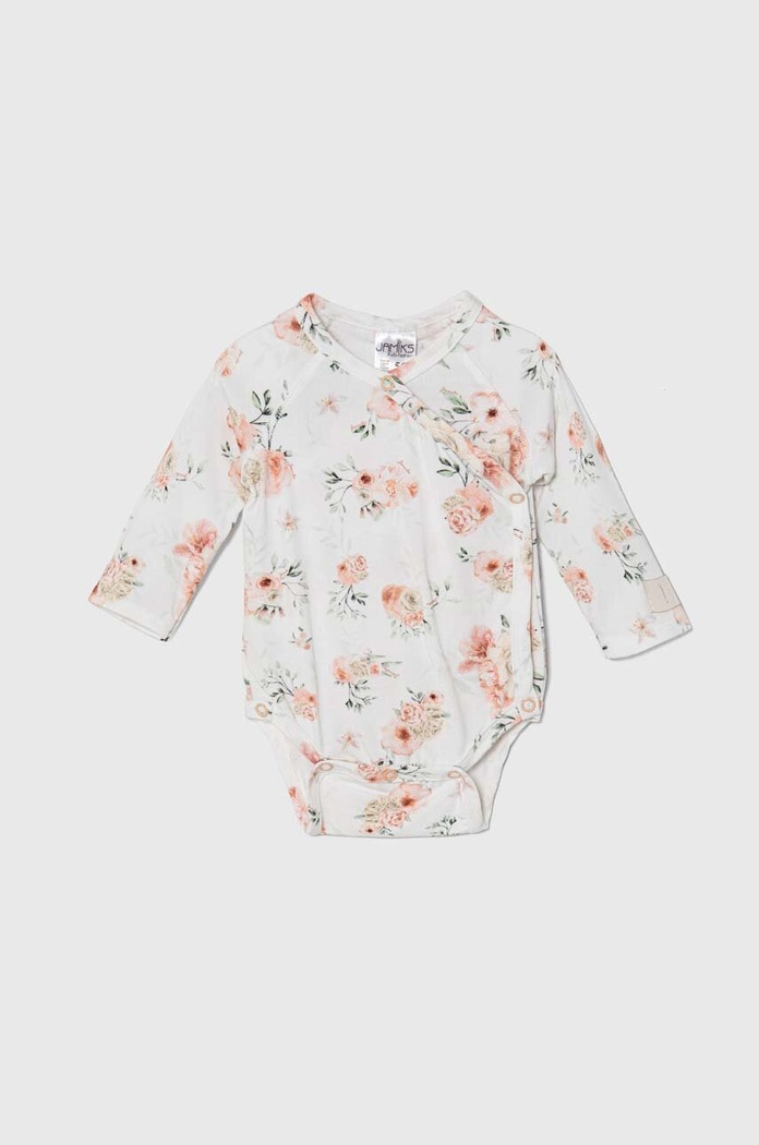 Jamiks body niemowlęce Produkt niemowlęcy biały KIRSTI.I.ba.Bo.JWG185.G