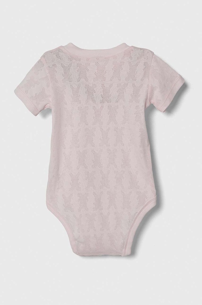 United Colors of Benetton body bawełniane niemowlęce 2-pack różowy 34KE0B00O.W.Seasonal