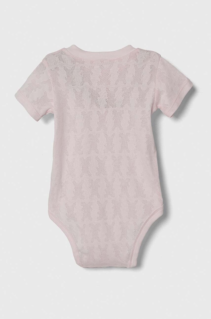 United Colors of Benetton body bawełniane niemowlęce 2-pack różowy 34KE0B00O.W.Seasonal