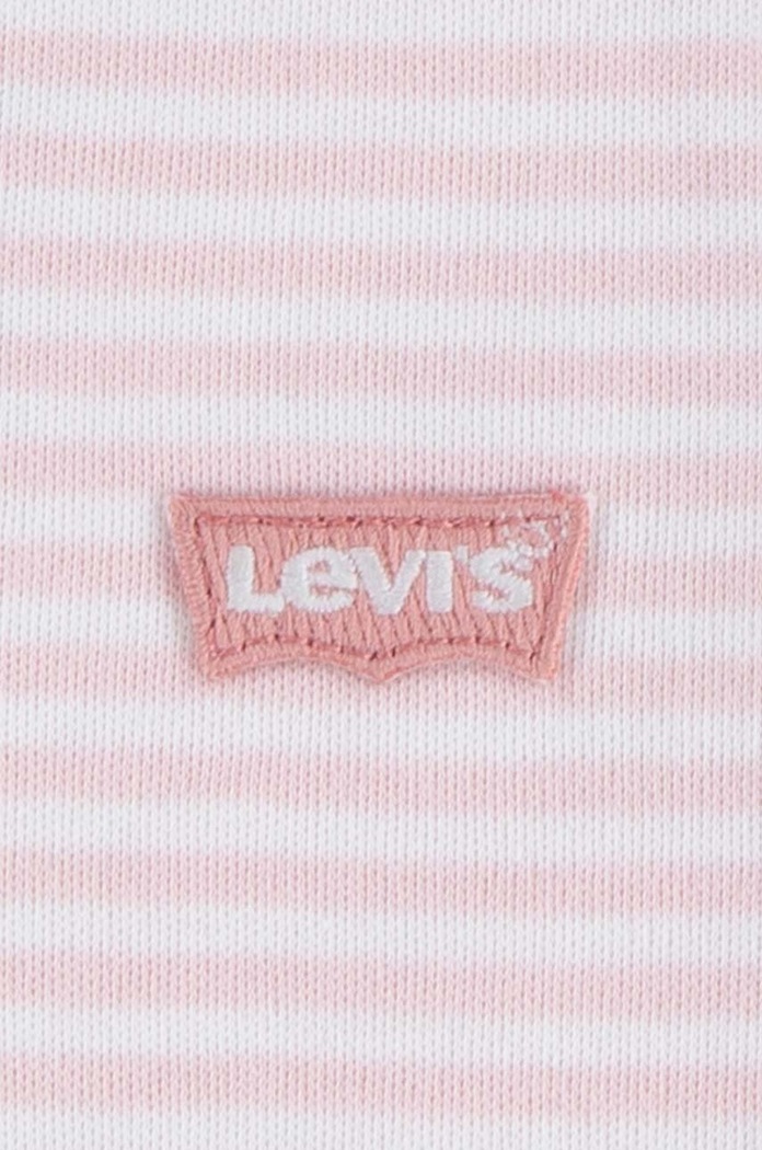 Levi's pamut baba body LVG 3PK BOW BODYSUIT SET 3 db 1EK337 rózsaszín