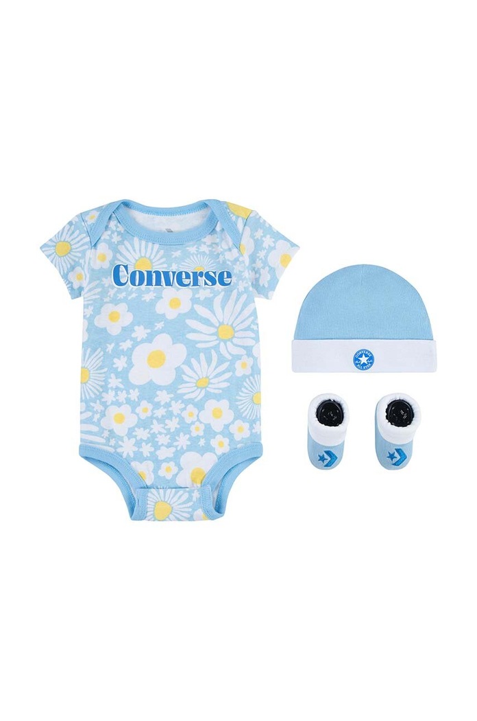 Converse compleu bebe tricotaj albastru NC0347.G