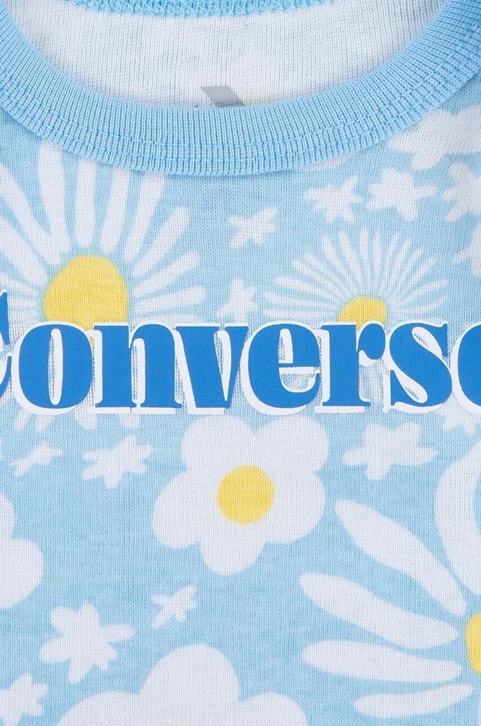 Fete Converse compleu bebe NC0347.G albastru