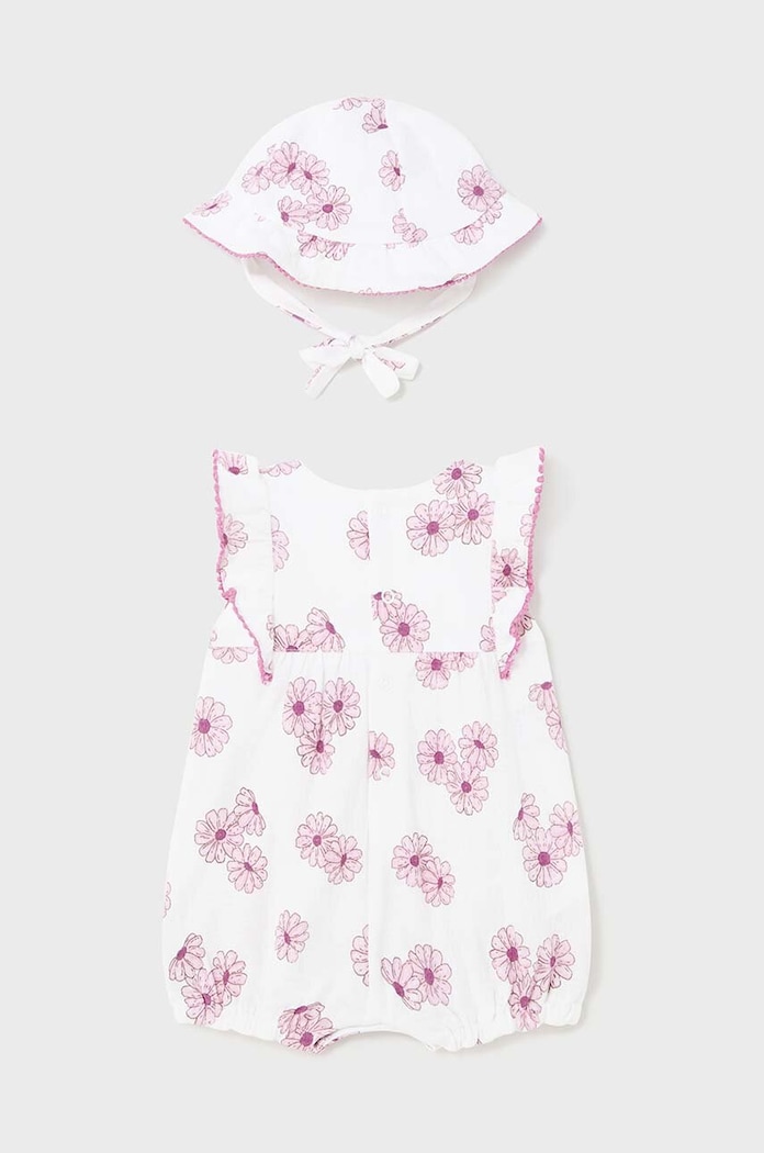 Mayoral Newborn rampers niemowlęcy 1607.2H.Newborn.PPYH różowy SS24