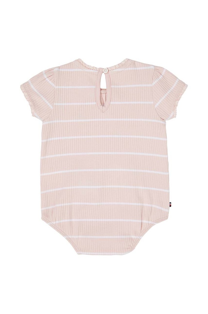 Tommy Hilfiger body niemowlęce KN0KN01837.G.PPYH różowy SS24