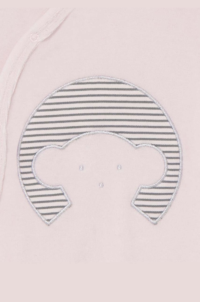 BIMBA Tous Tuta neonato in lana CLA.1502.G rosa