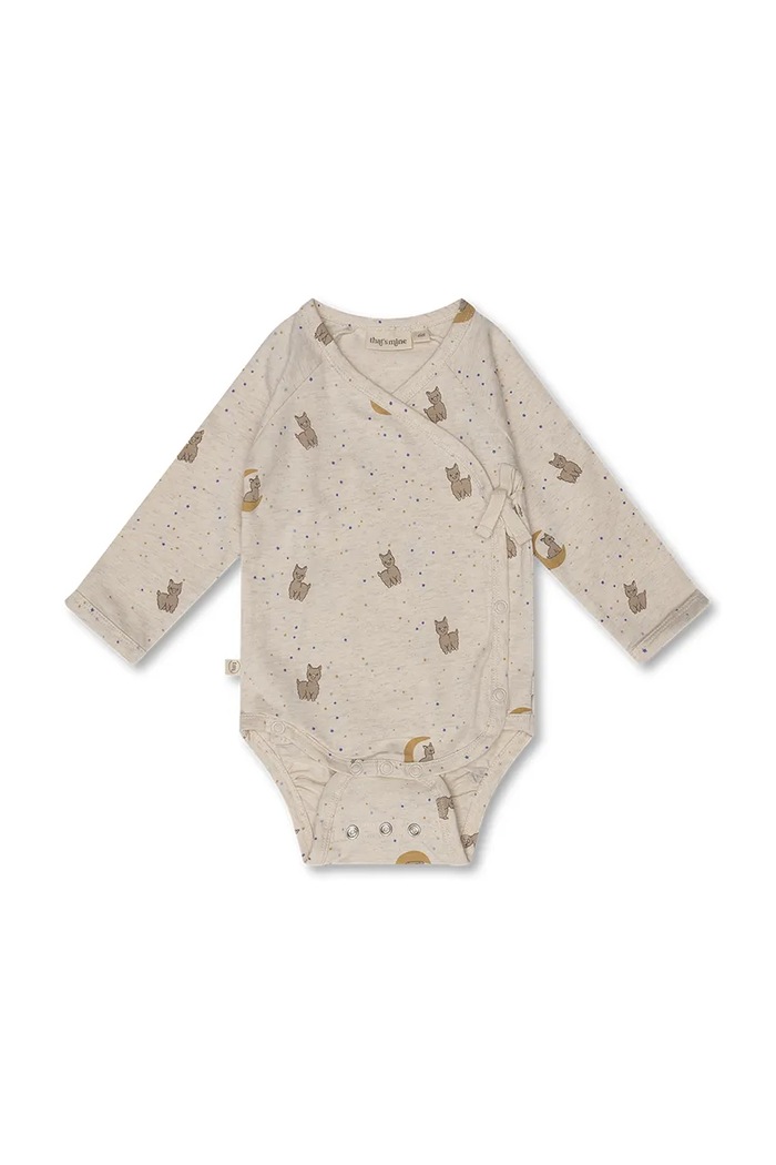 Kojenecké body That's mine Marley 011518 béžová SS25