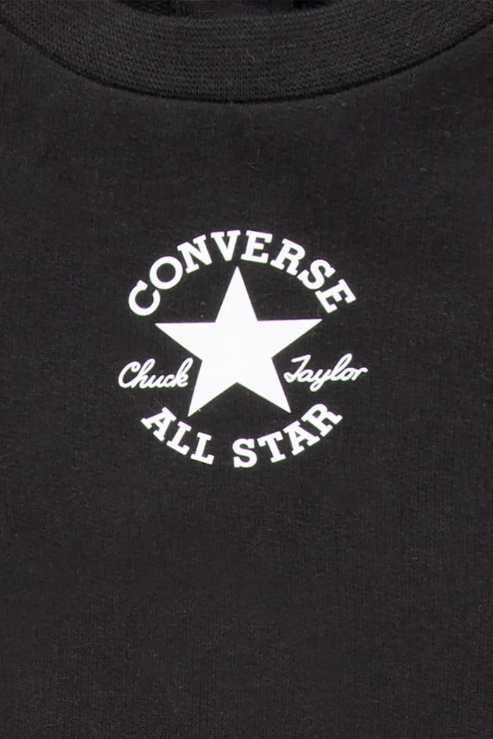 Chlapec Detské dupačky Converse 6CD776 čierna