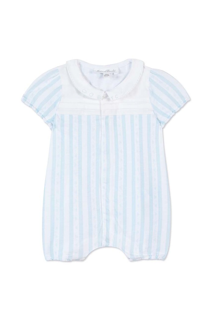 Tartine et Chocolat rampers bawełniany niemowlęcy TY33120.49.74 niebieski SS24