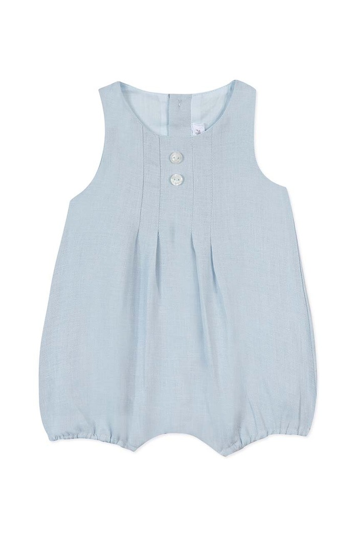 Tartine et Chocolat rampers lniany niemowlęcy TY33100.49.74 niebieski SS24