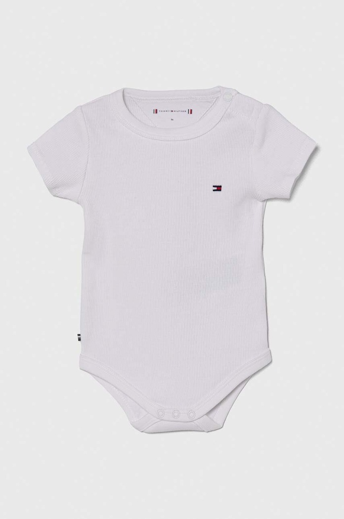 Bodi za bebe Tommy Hilfiger 2-pack KN0KN01825.PPYH roza SS24