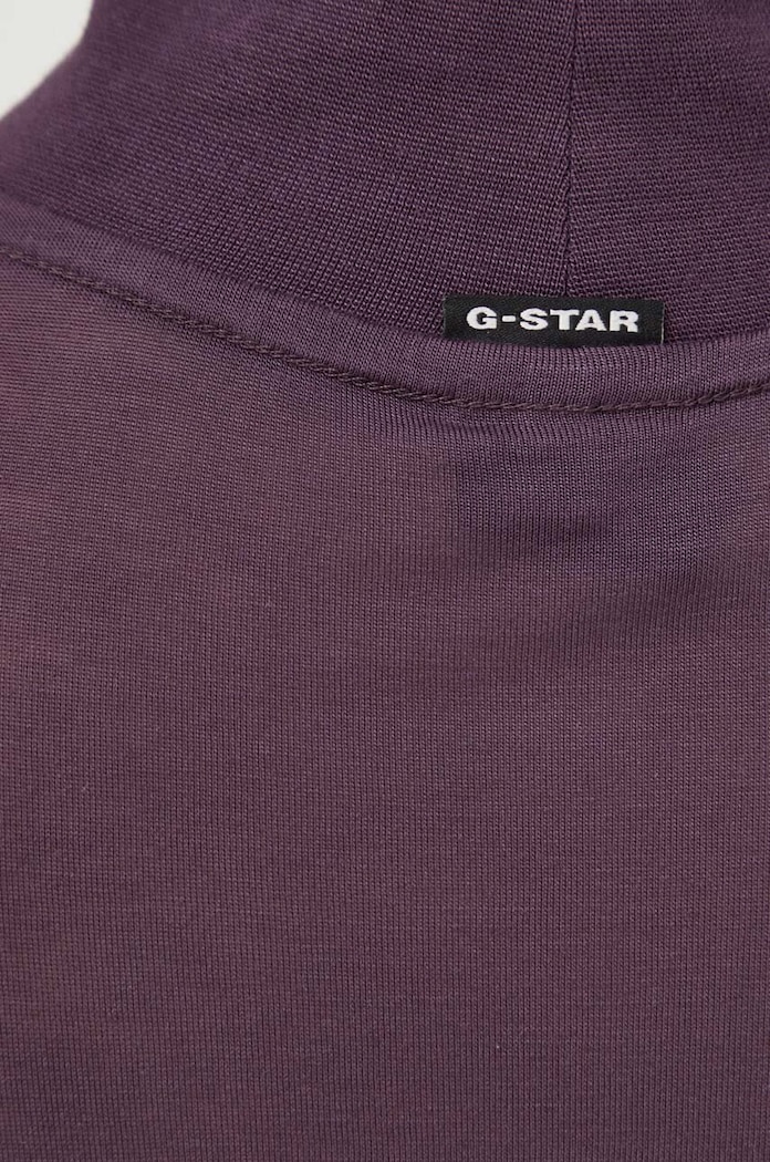 G-Star longsleeve D24004.9297 fioletowy
