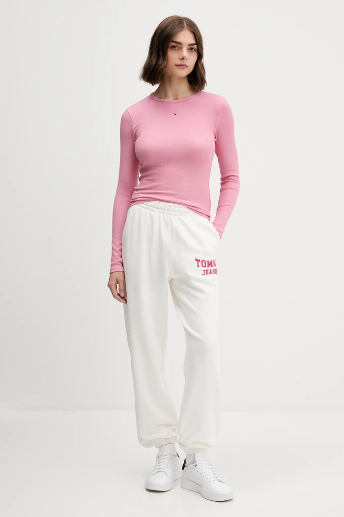 Tommy Jeans longsleeve DW0DW17387 roz SS26