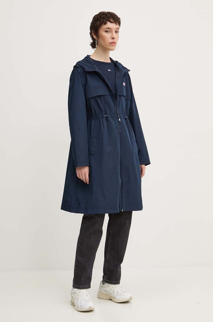 Majica dugih rukava Tommy Jeans DW0DW17387 mornarsko plava SS26