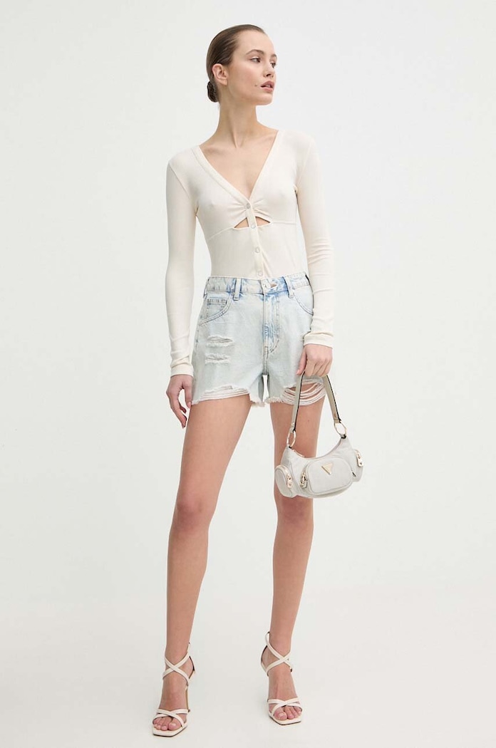 Pinko longsleeve 103570.A1X4 beżowy SS24